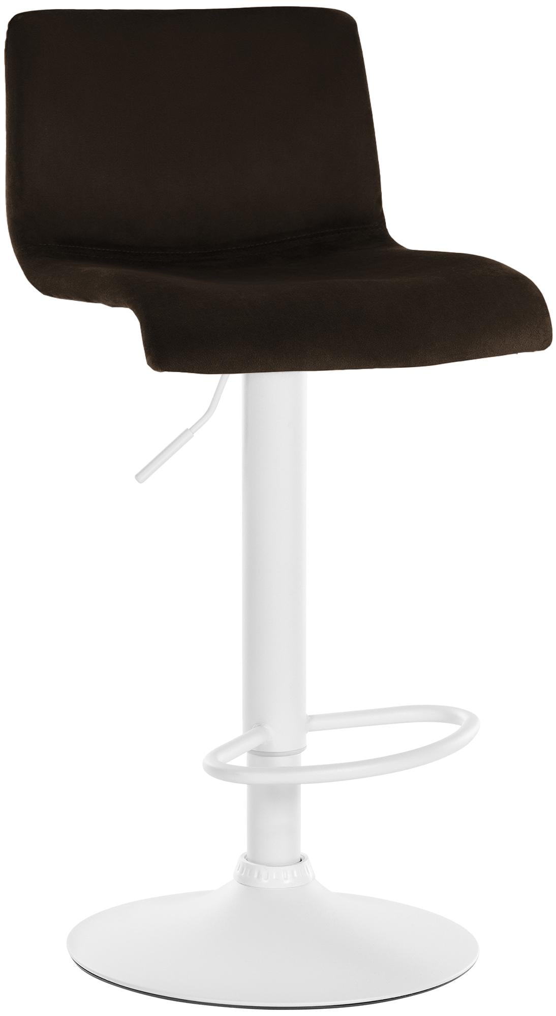 Barhocker Hoover Samt W - braun