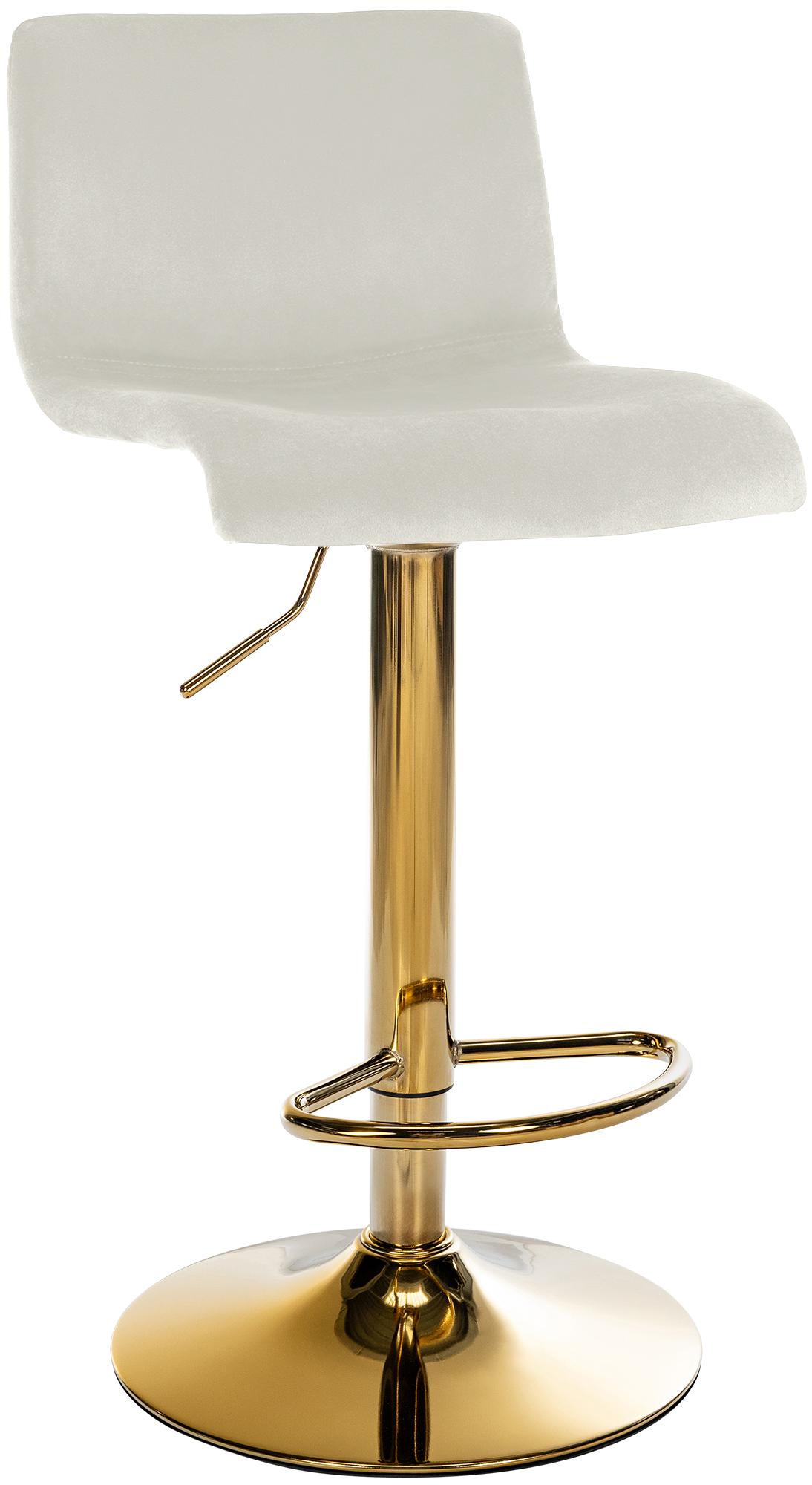Barhocker Hoover Samt G - creme