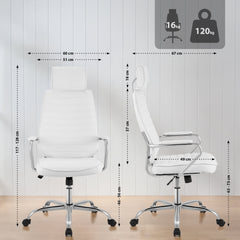 Bürostuhl Rako - weiß