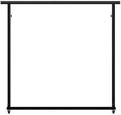 Klappbare Kleiderst�nder Soran 120x50x188 - schwarz