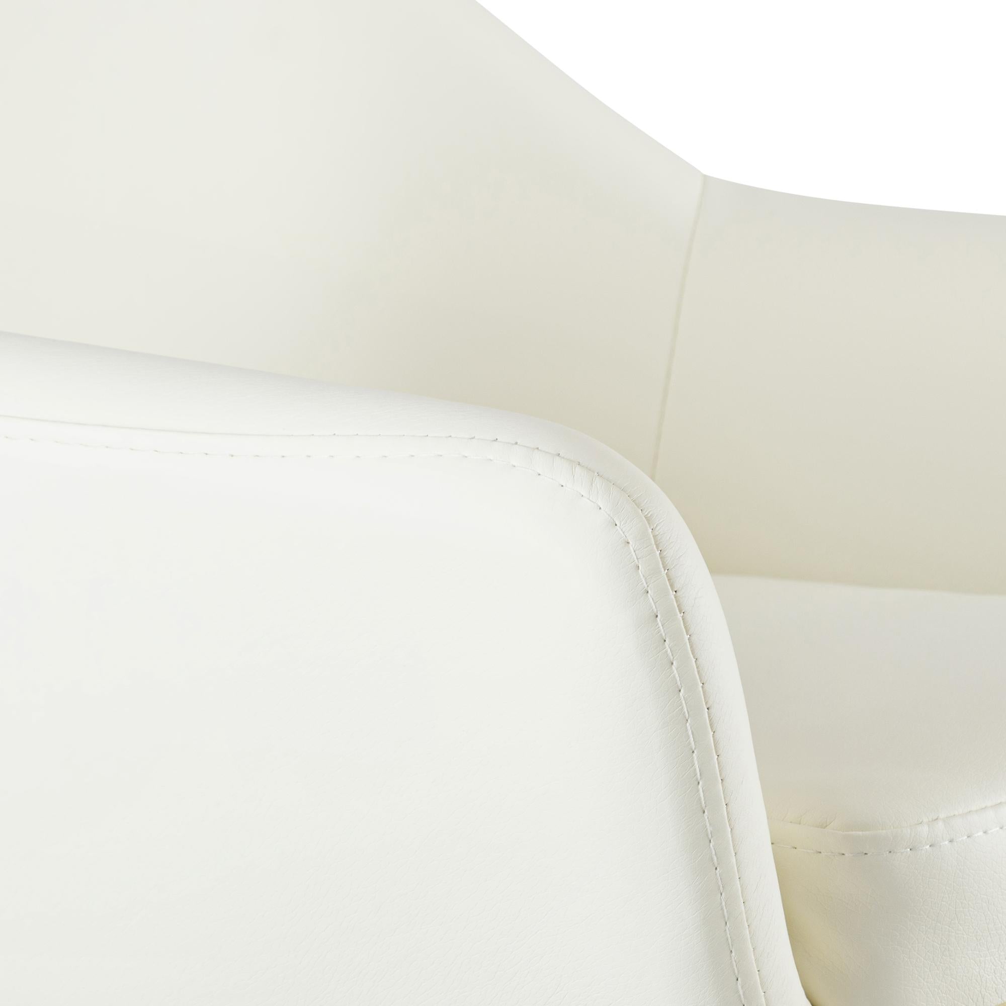 Barhocker Grant Kunstleder - creme - InfinityMarket