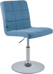 Stuhl Ricky Stoff - blau