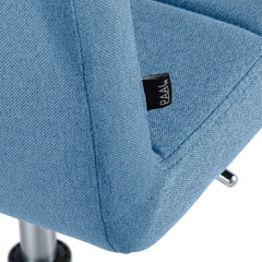 Stuhl Ricky Stoff - blau