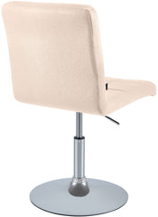 Stuhl Ricky Stoff - creme