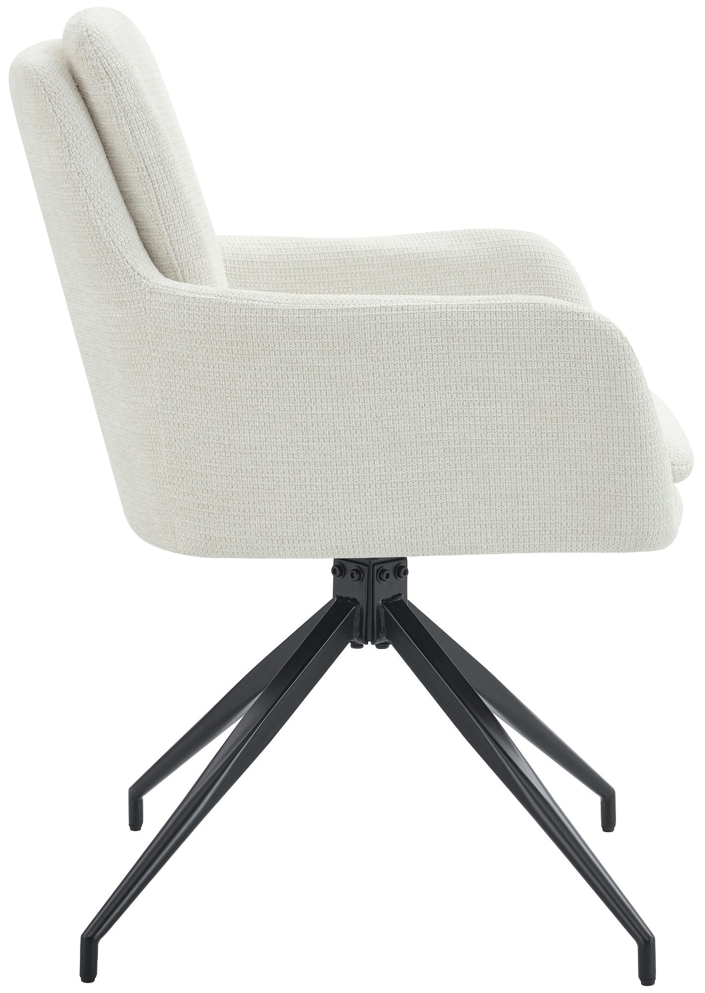 2er Set Esszimmerstuhl Pickett Stoff - creme by Dropshipping-Europe – Barhocker