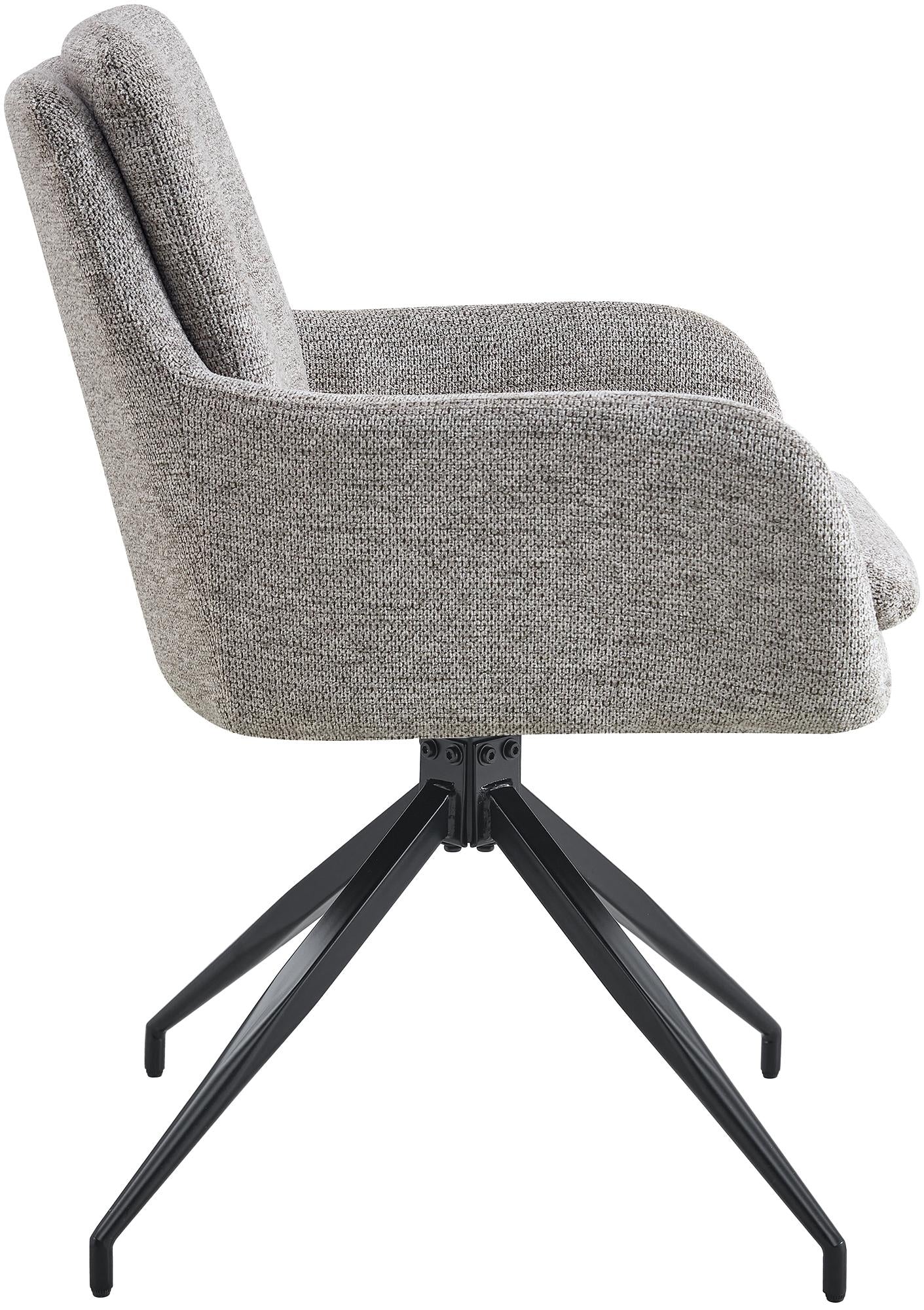 2er Set Esszimmerstuhl Pickett Stoff - taupe by Dropshipping-Europe – Barhocker