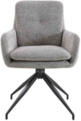 2er Set Esszimmerstuhl Pickett Stoff - taupe by Dropshipping-Europe – Barhocker
