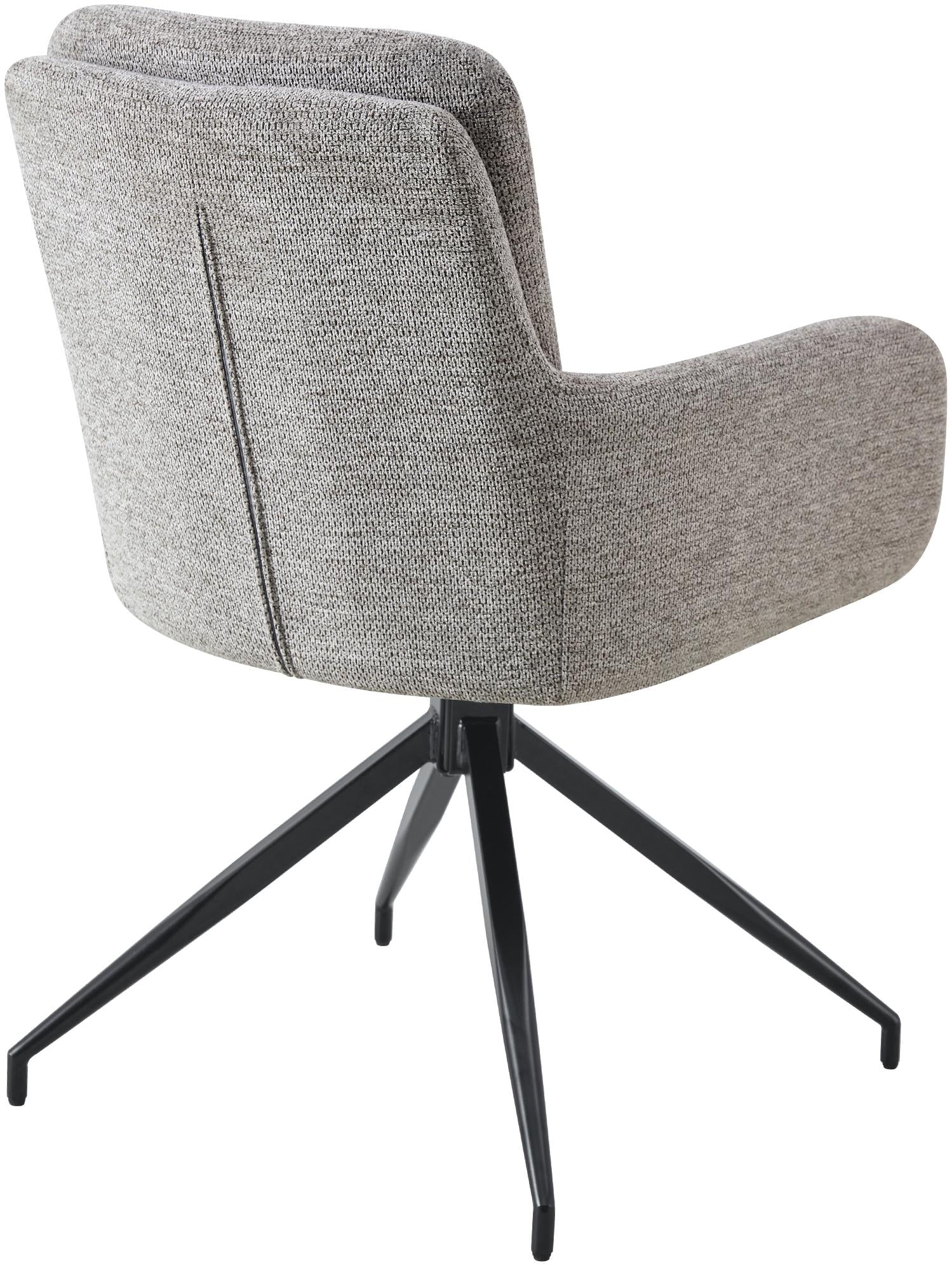 2er Set Esszimmerstuhl Pickett Stoff - taupe by Dropshipping-Europe – Barhocker