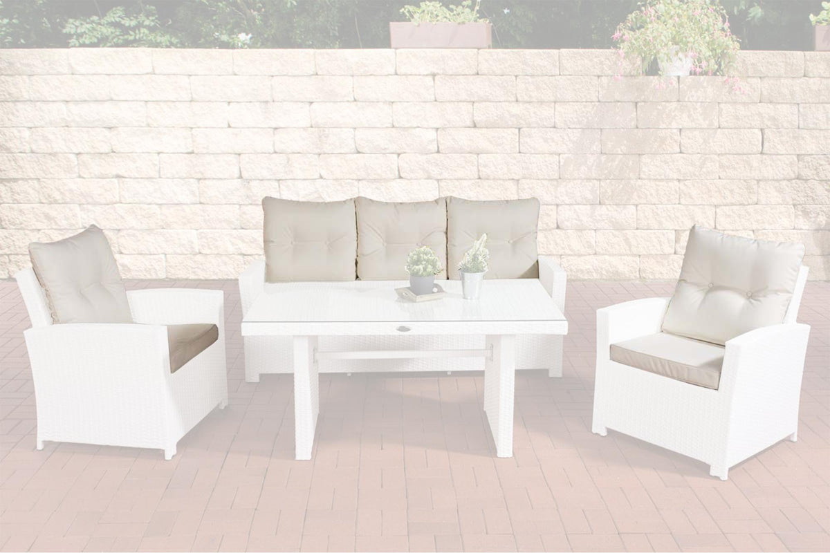 Set Kissenbezüge inkl. Inlays Fisolo Flach - creme