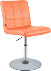 Stuhl Ricky Kunstleder - orange