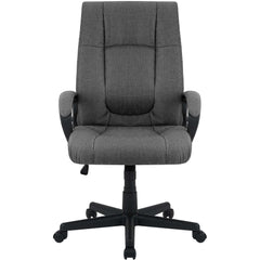 Bürostuhl XL Sparta Stoff - dunkelgrau