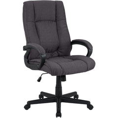Bürostuhl XL Sparta Stoff - schwarz