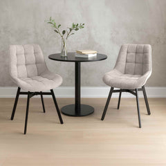 Stuhl Colby Stoff - creme