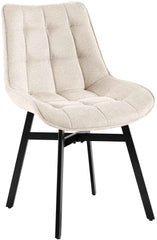 Stuhl Colby Stoff - creme