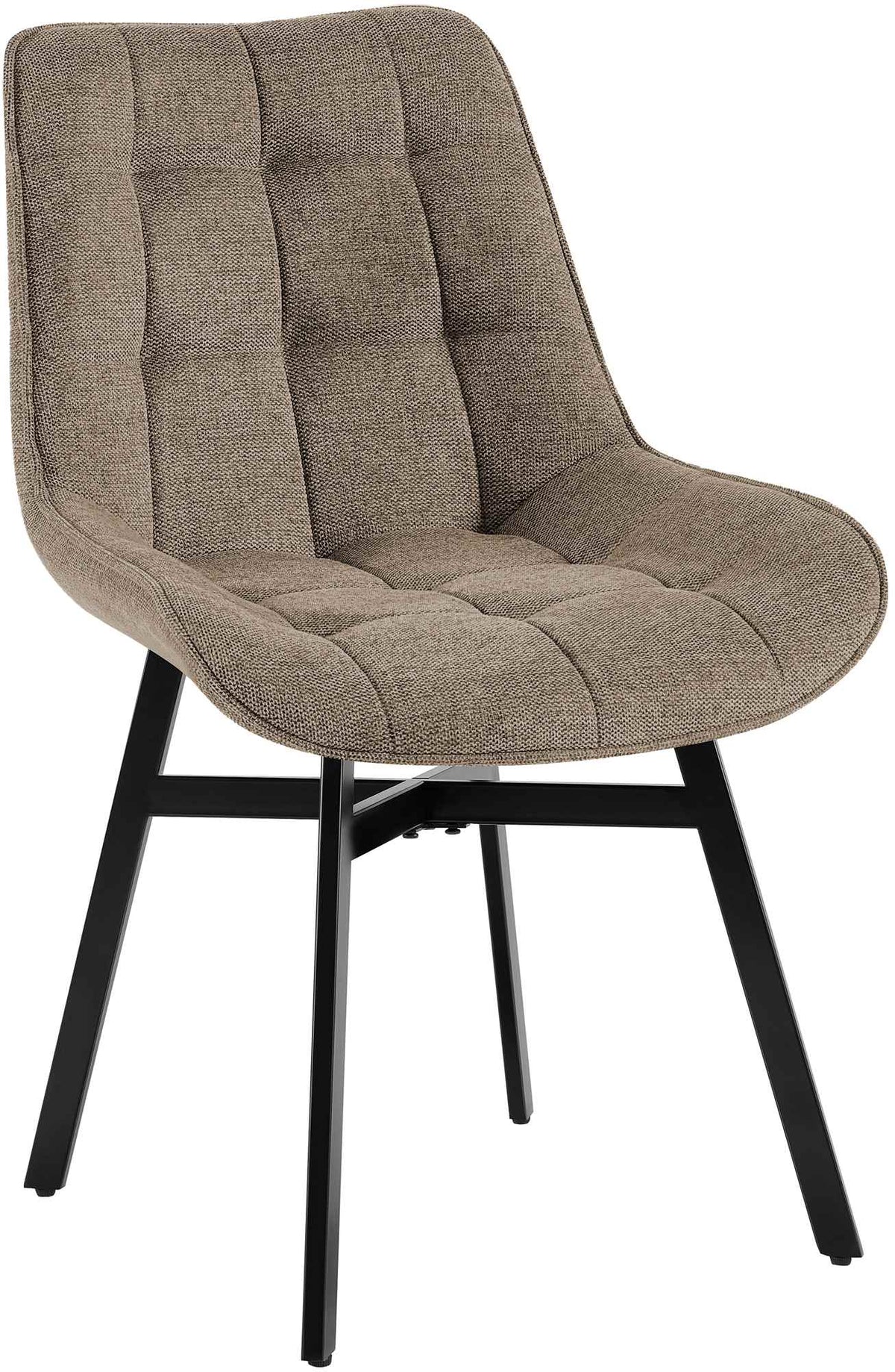 Stuhl Colby Stoff - taupe