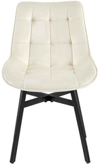 Stuhl Colby Samt - creme