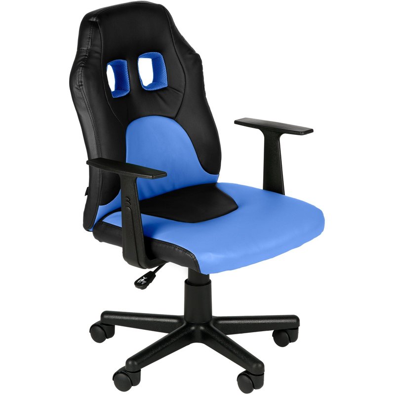 Kinder Bürostuhl Fun - schwarz/blau