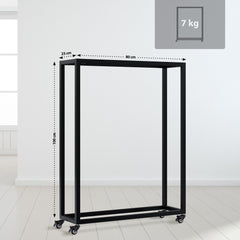Kaminholzst�nder Hilta 25x80x100 cm - schwarz