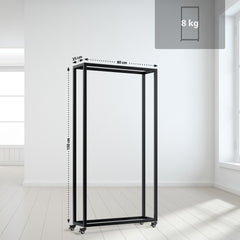 Kaminholzst�nder Hilta 25x80x150 cm - schwarz