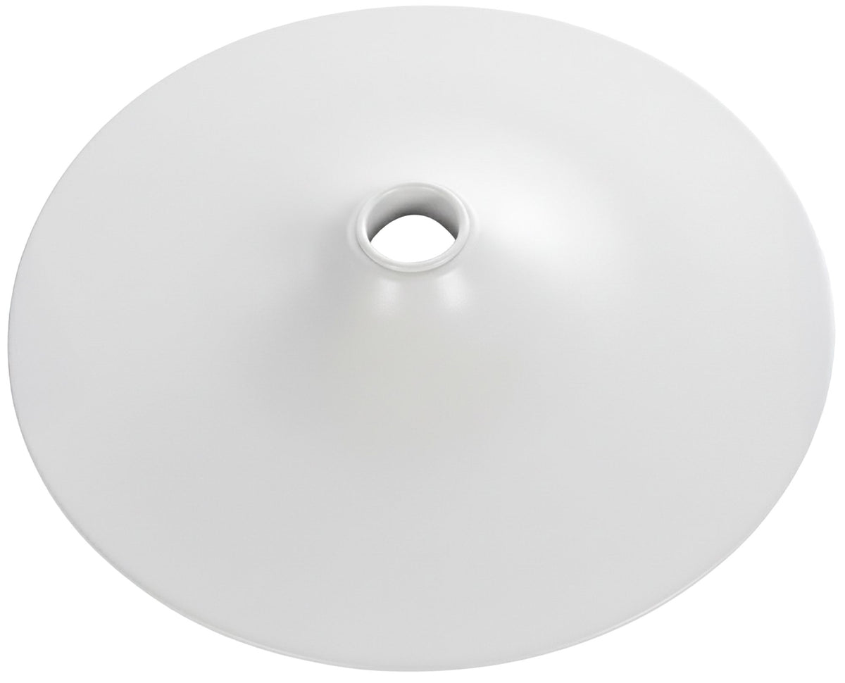 Bodenteller 38,5 cm - wei�