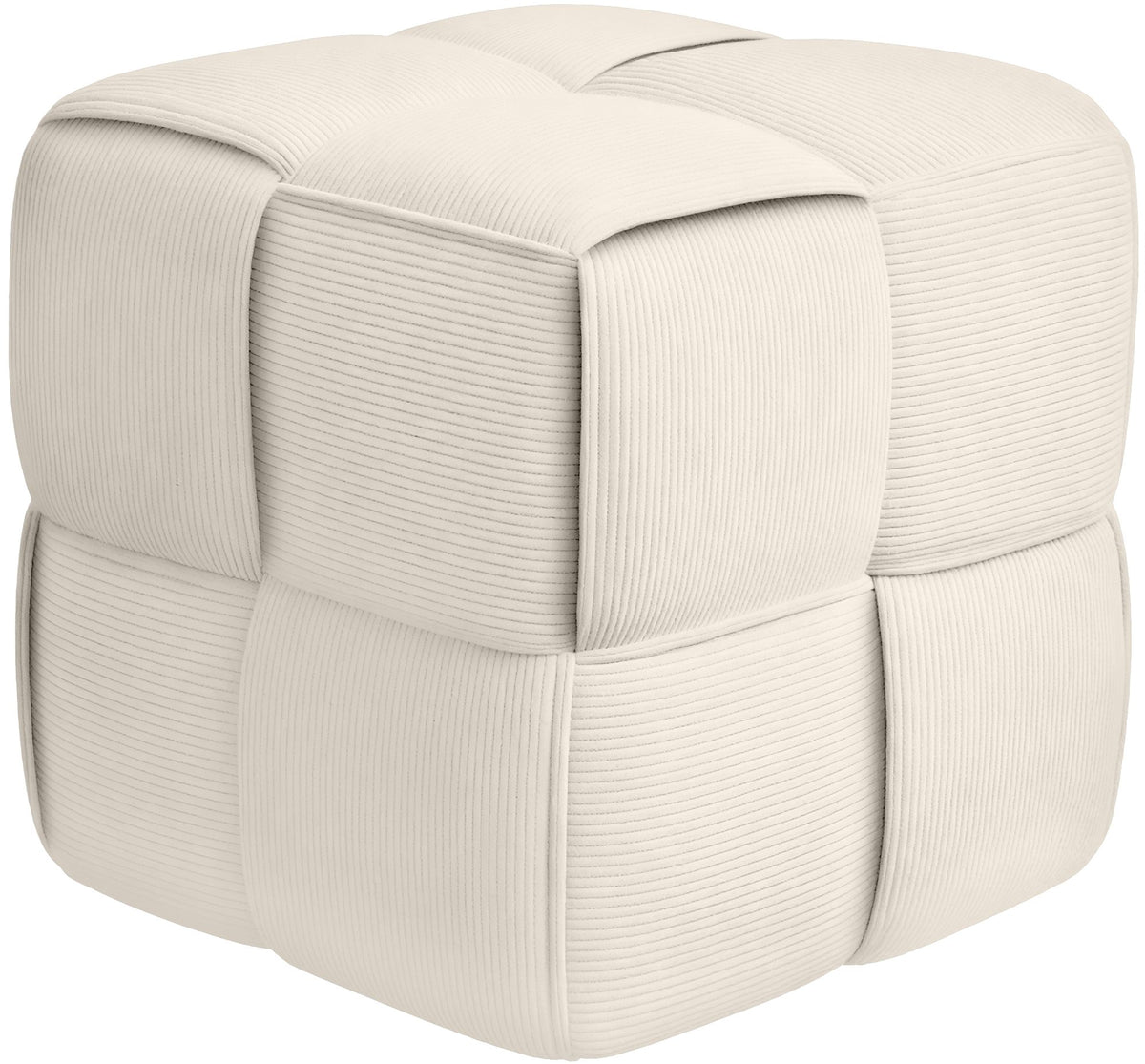 Sitzhocker Forinta Cord - creme