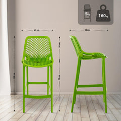 Barhocker Air - grün - InfinityMarket