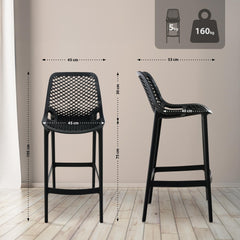 Barhocker Air - schwarz - InfinityMarket