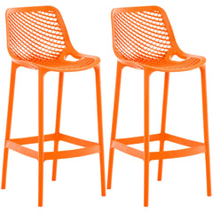 2er Set Barhocker Air - orange