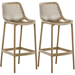 2er Set Barhocker Air - schlamm