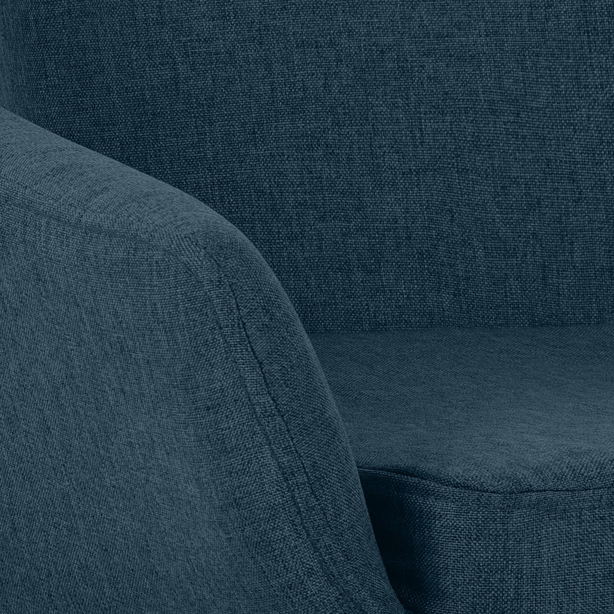 Barhocker Grant Stoff - blau - InfinityMarket