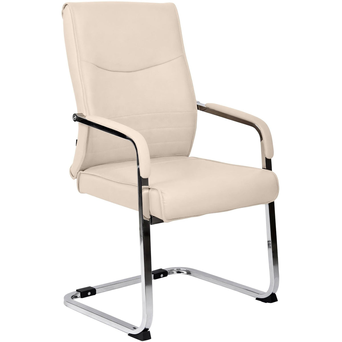 Besucherstuhl Hobart - creme