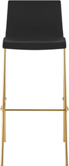 Barhocker Hoover Kunststoff 4-Fu� Gold - schwarz
