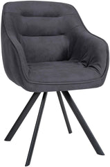 Stuhl Russel Vintage - schwarz