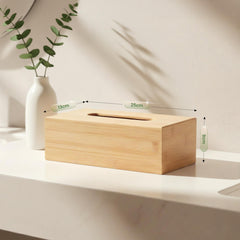 Taschentuchbox Kalmia 24,5 x 13,5 x 8,5 cm - natura