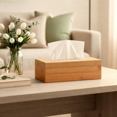 Taschentuchbox Kalmia 24,5 x 13,5 x 8,5 cm - natura