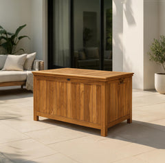 Teak Gartenbox Novena 120X62X60 - teak