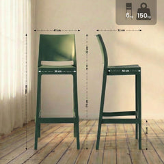 Barhocker Flamur - oliv
