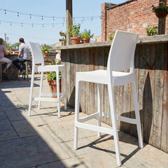 Barhocker Flamur - wei�