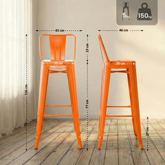 Barhocker Mason - orange - InfinityMarket