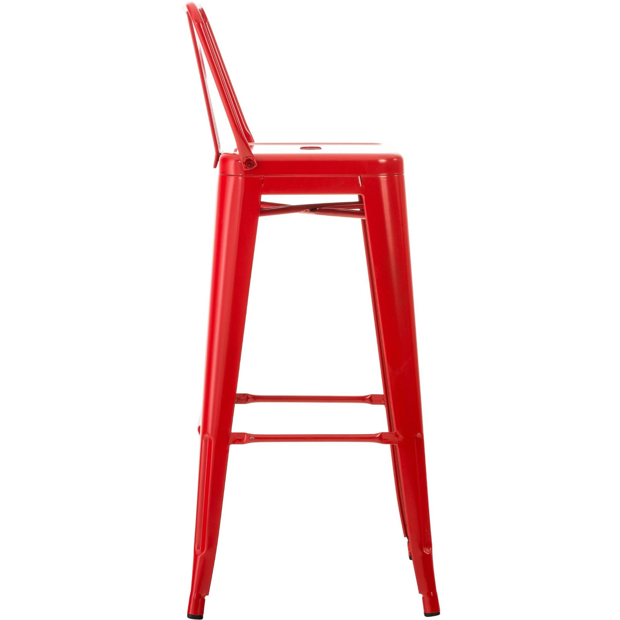 Barhocker Mason - rot - InfinityMarket