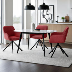 Stuhl Tipton Cord - bordeauxrot