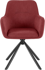 Stuhl Tipton Cord - bordeauxrot