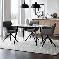 Stuhl Tipton Cord - grau
