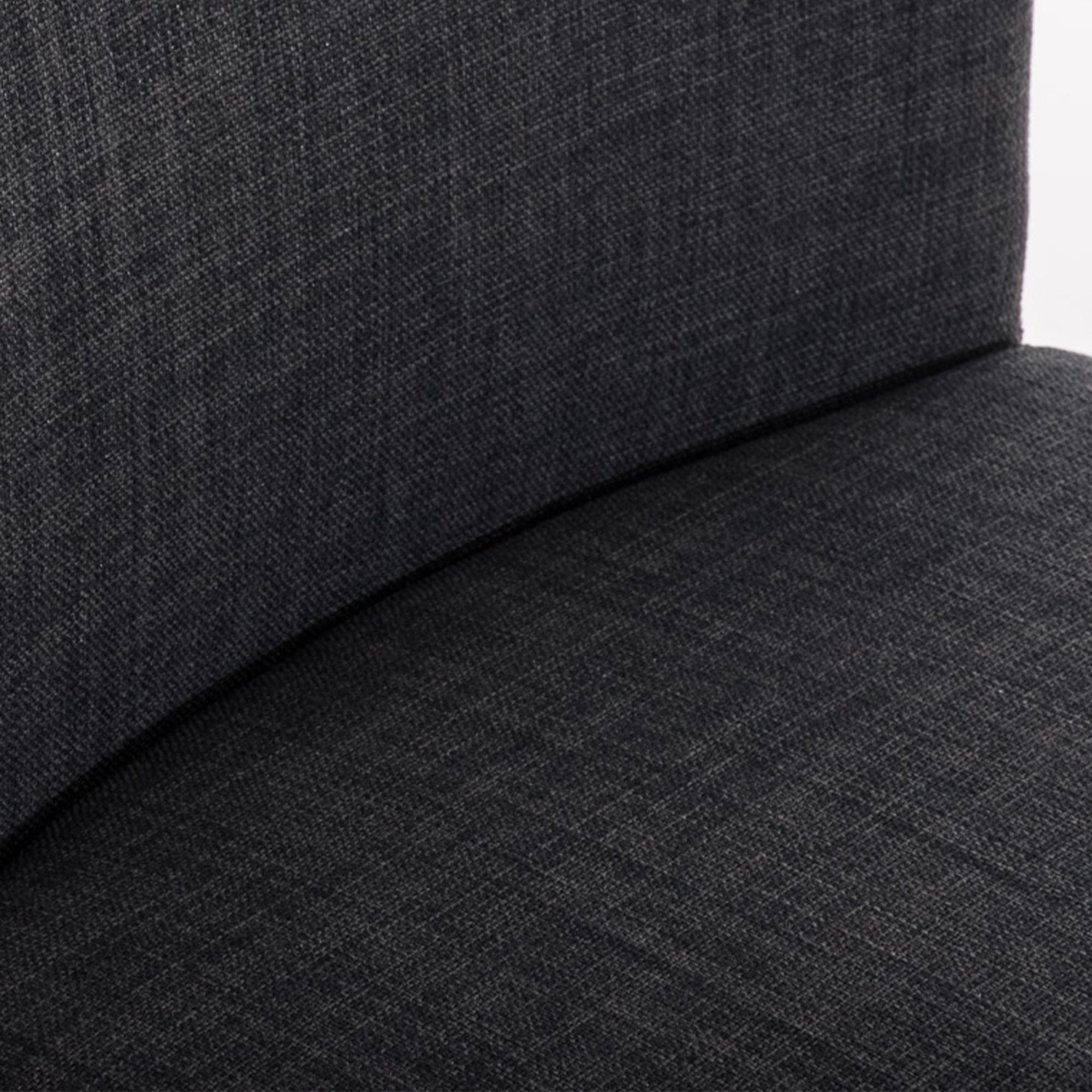 Barhocker Paros Stoff - dunkelgrau - InfinityMarket
