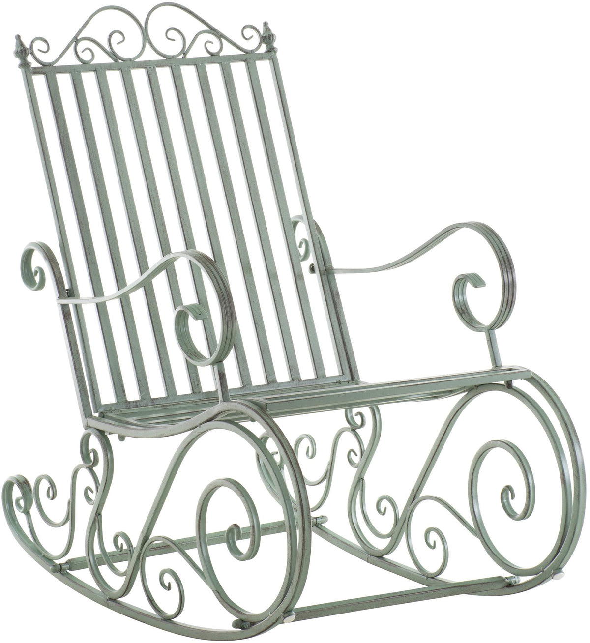 Schaukelstuhl Smilla - antik-grün