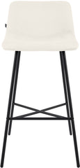 Barhocker Altona Samt - creme