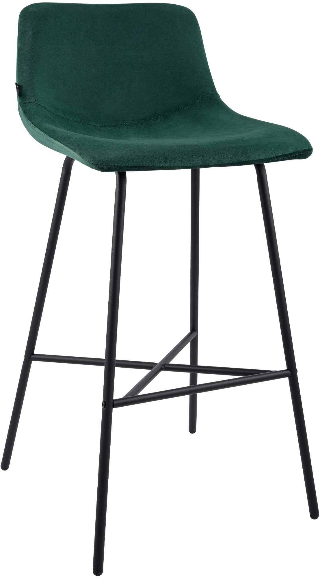 Barhocker Altona Samt - gr�n