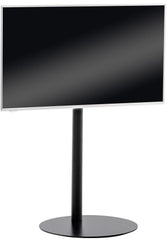 TV Ständer rund - schwarz-matt