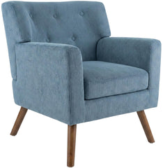 Sessel Kioni Cord - blau