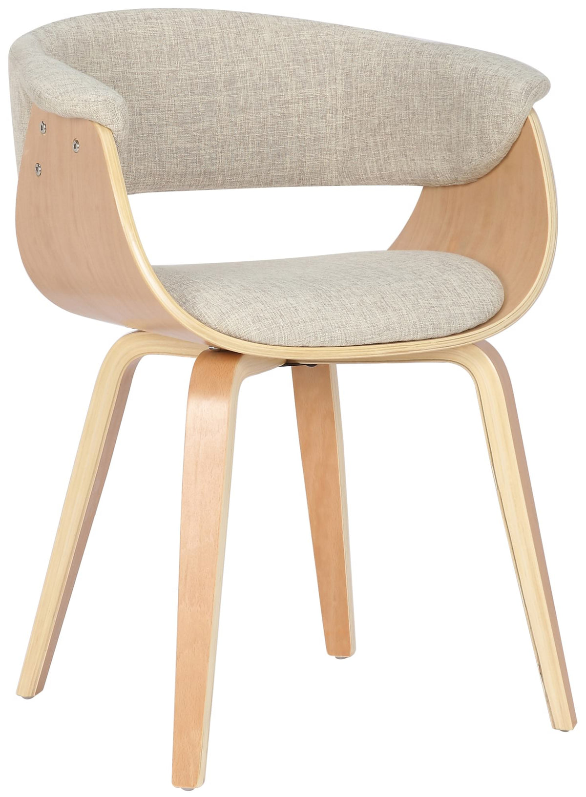 Stuhl Bruce Stoff natura - creme
